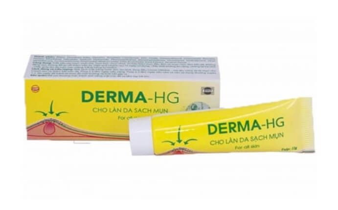 Kem trị mụn Derma HG hình 2