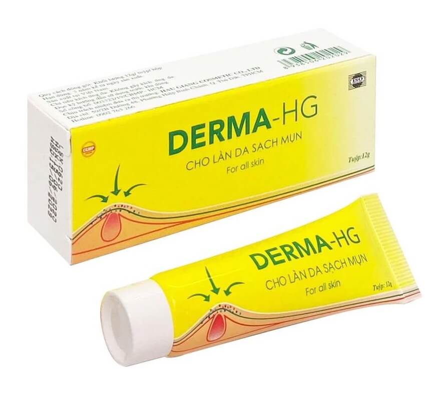 Kem trị mụn Derma HG hình 4