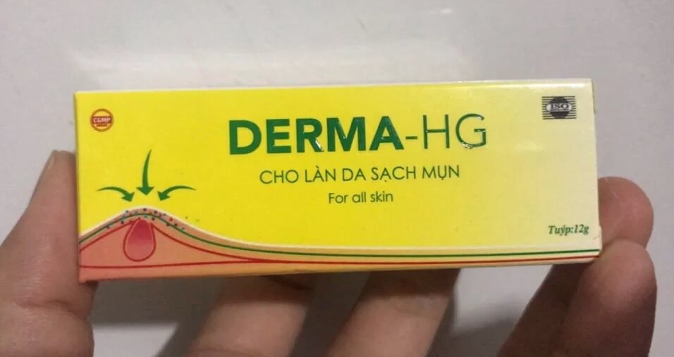 Kem trị mụn Derma HG hình 7