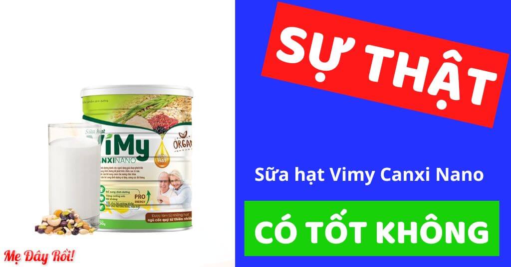 Sữa hạt Vimy Canxi Nano