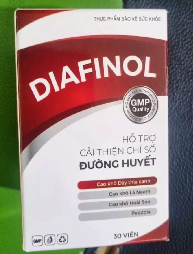 Thuốc Diafinol tiểu đường