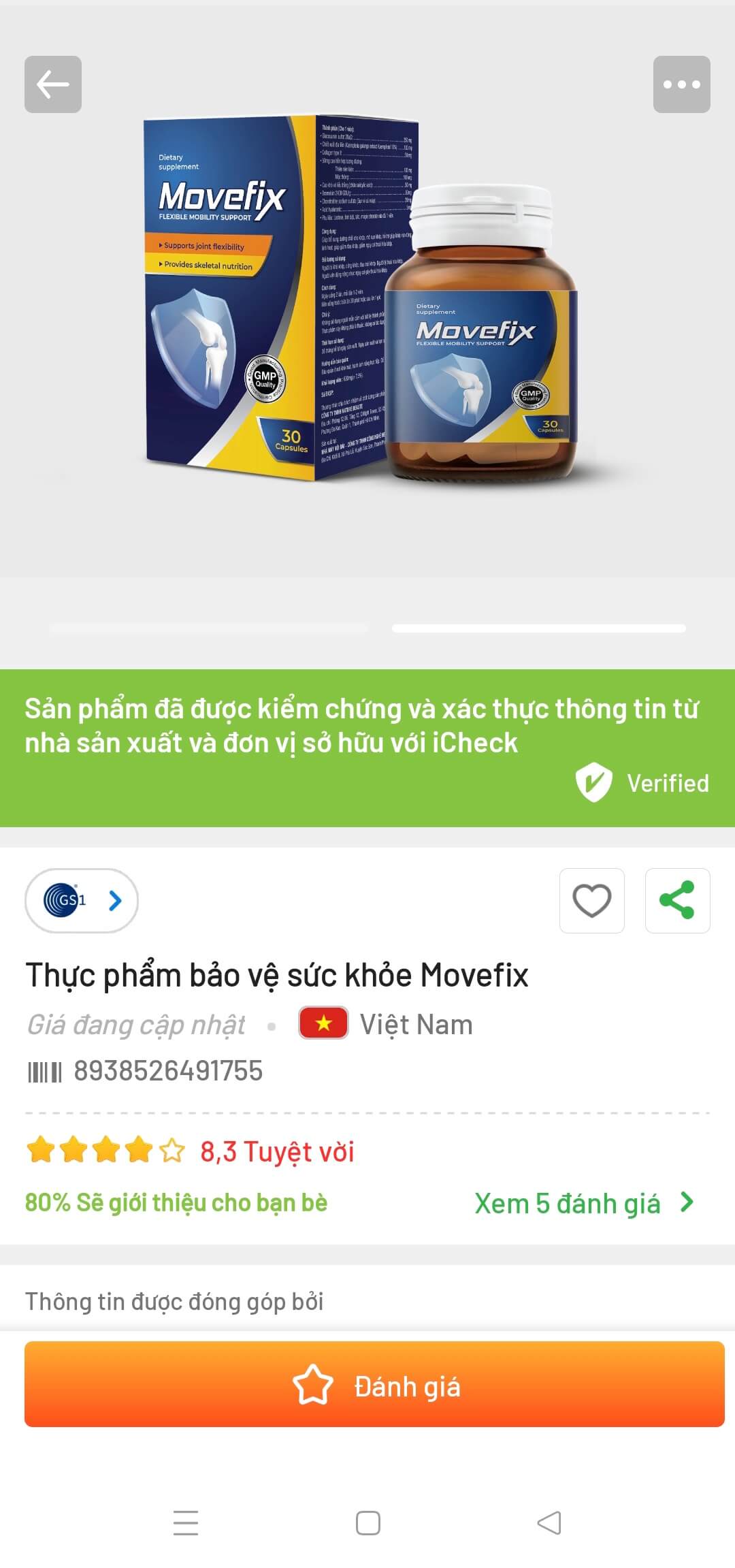 Xương khớp Movefix chính hãng