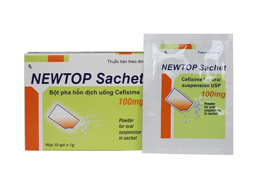 Thuốc Newtop Sachet 100mg hình 1