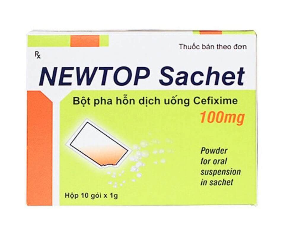 Thuốc Newtop Sachet 100mg hình 2