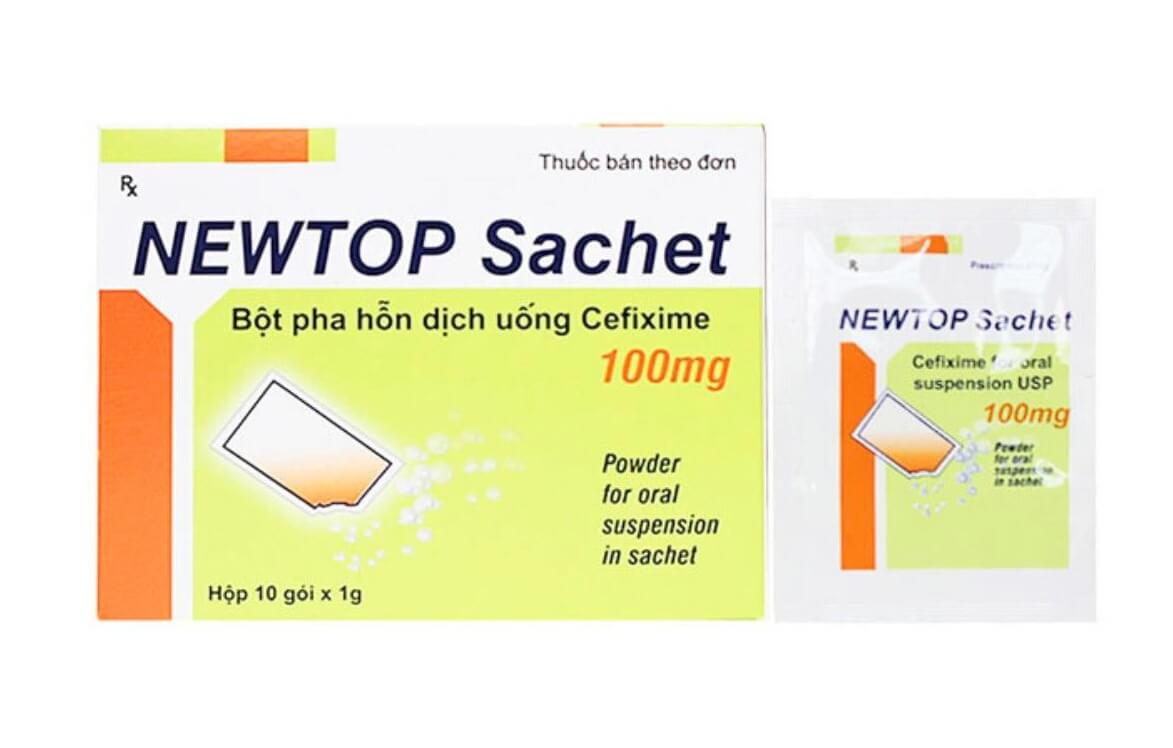 Thuốc Newtop Sachet 100mg hình 3