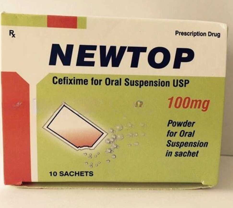 Thuốc Newtop Sachet 100mg hình 4