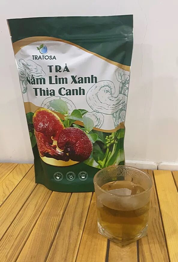 Trà Nấm Lim Xanh Thìa Canh Tratosa hình 5