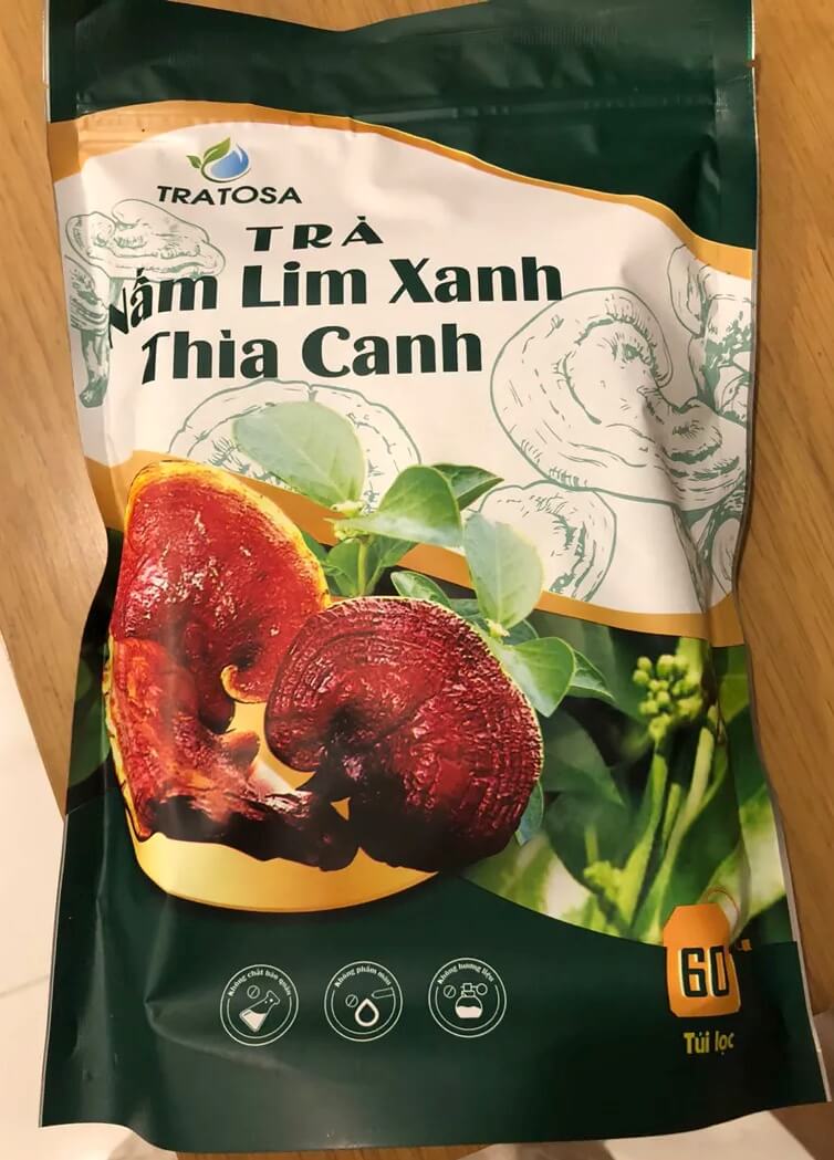 Trà Nấm Lim Xanh Thìa Canh Tratosa hình 6