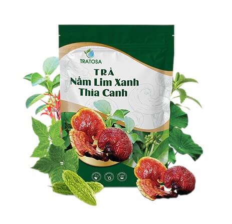 Trà Nấm Lim Xanh Thìa Canh Tratosa hình 8