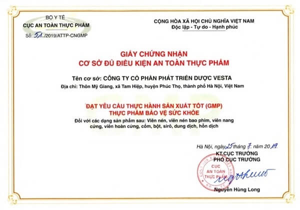 Trường xuân vương chính hãng