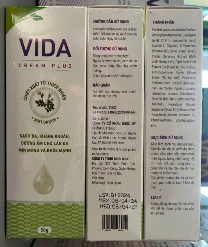 Vida Cream Plus hình 7