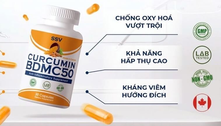Curcumin BDMC50 hình 2