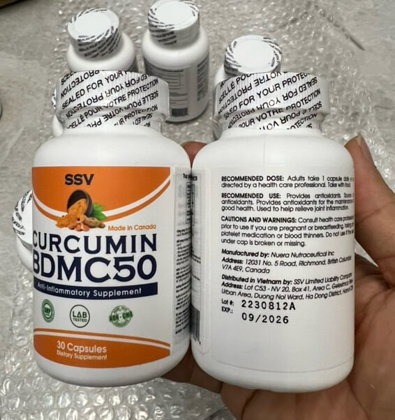Curcumin BDMC50 hình 3