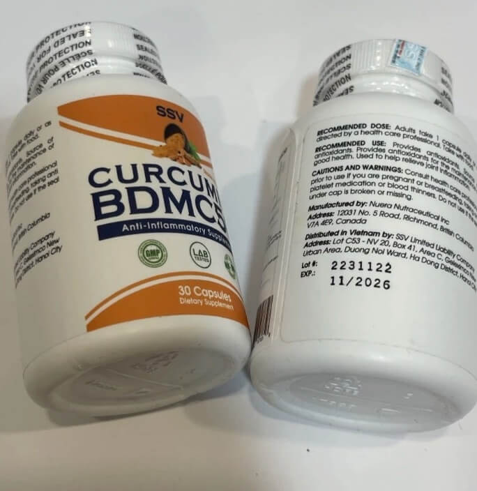 Curcumin BDMC50 hình 6