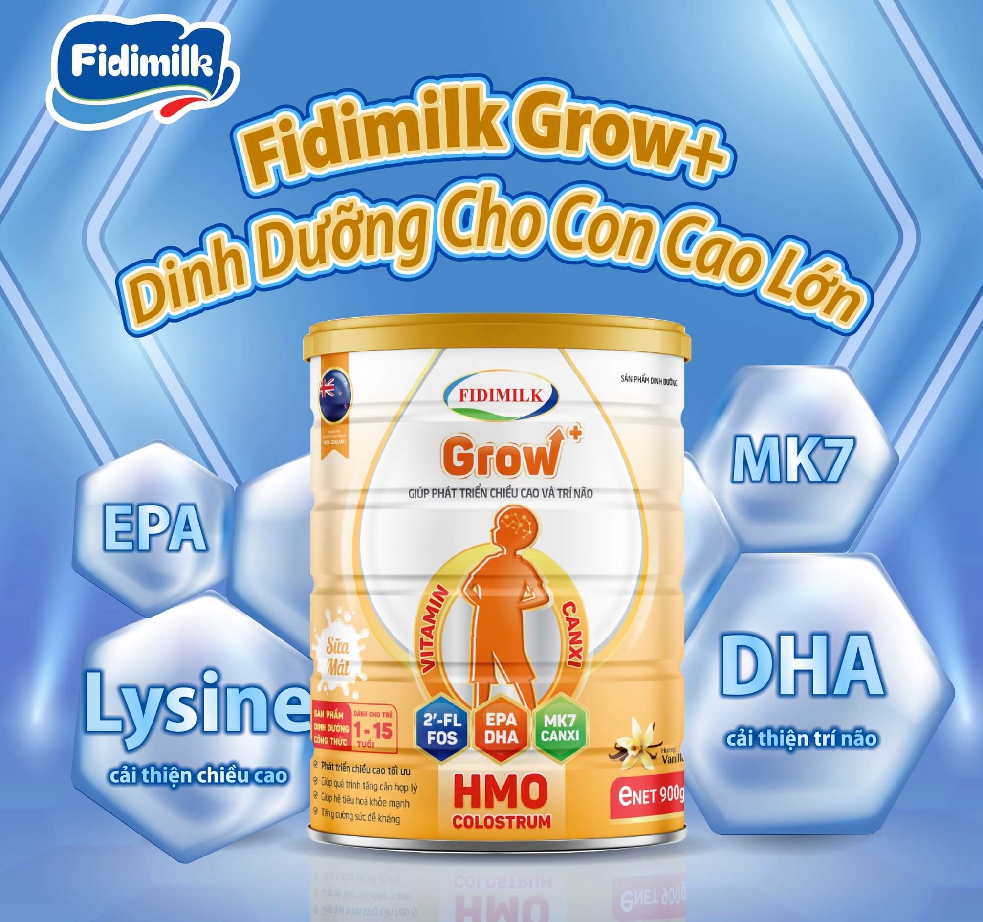 Sữa Fidimilk Grow 7