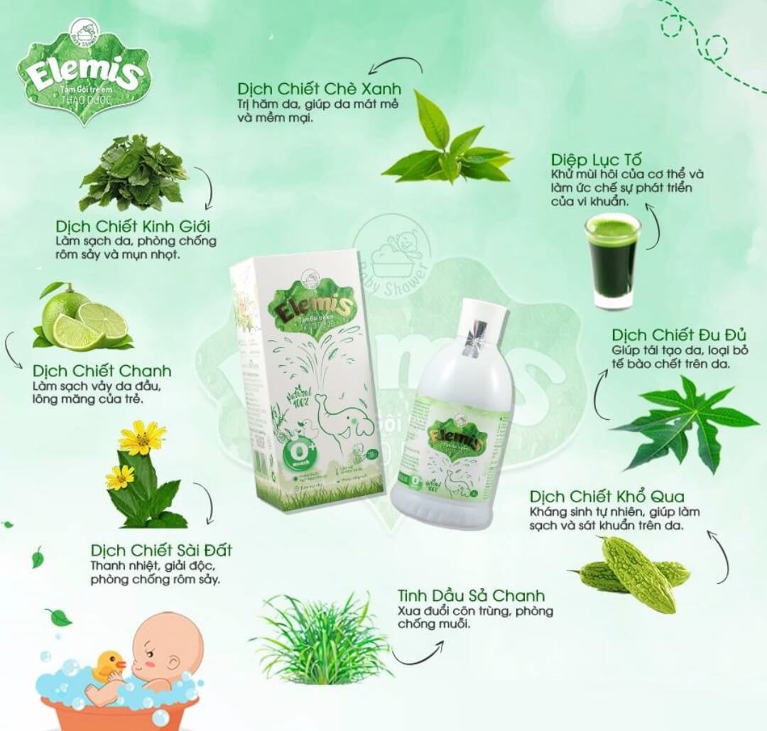 Sữa tắm Elemis hình 4