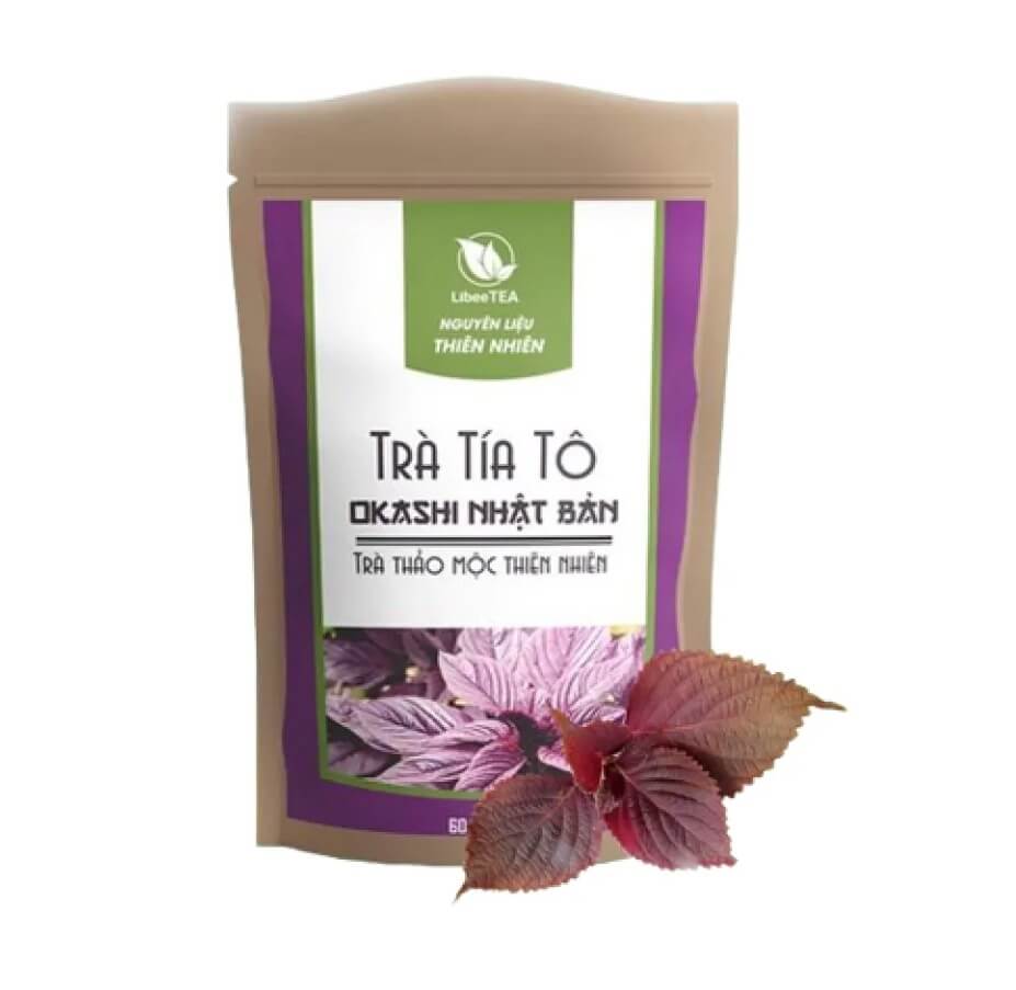 Trà Tía Tô Okashi Nhật Bản hình 6