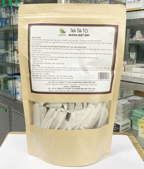 Trà Tía Tô Okashi Nhật Bản hình 8