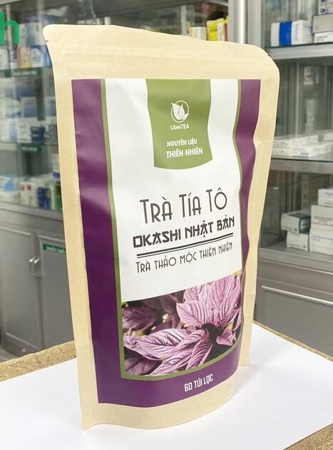 Trà Tía Tô Okashi Nhật Bản hình 9