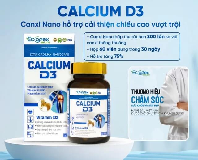 Calcium D3 Ecopex Natural 2