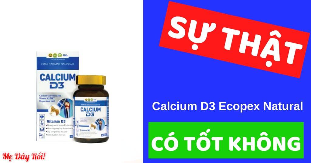 Calcium D3 Ecopex Natural