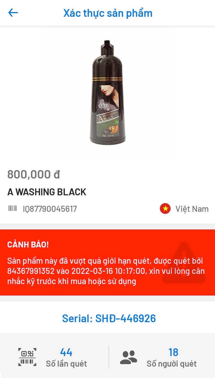 Dầu gội đen tóc sin hair