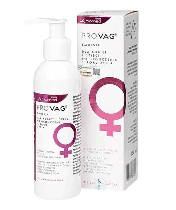 Dung dịch vệ sinh Provag Emulsion hình 1