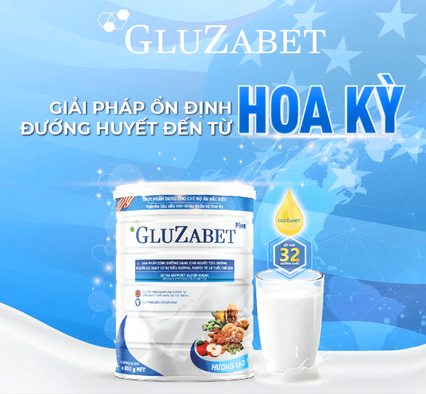 Sữa gluzabet chính hãng