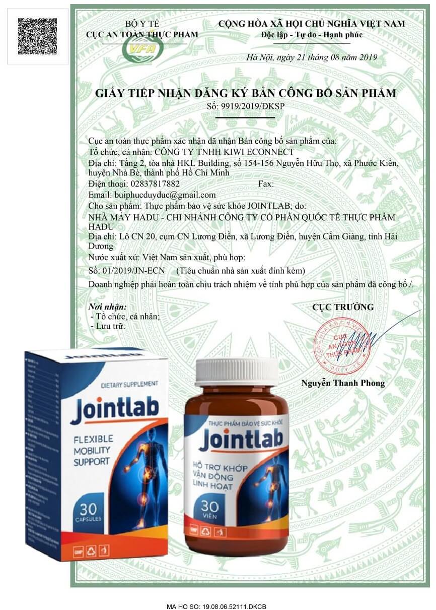 Thuốc jointlab lừa đảo