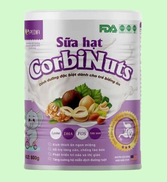 Sữa hạt Corbinuts Pedia 6