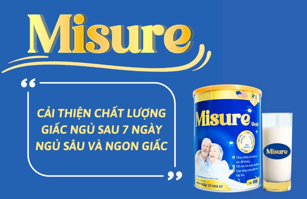 Sữa misure có tác dụng gì