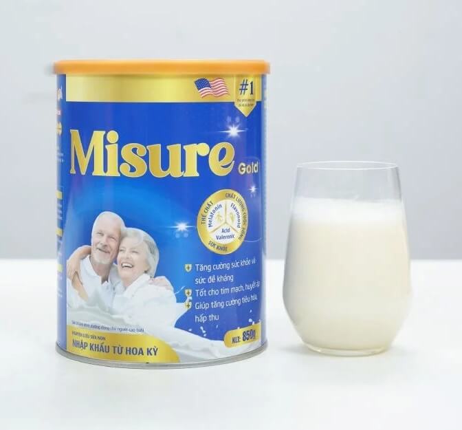 Sữa mất ngủ misure