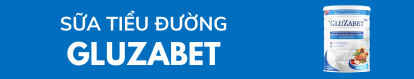 banner top sữa tiểu đường Gluzabet