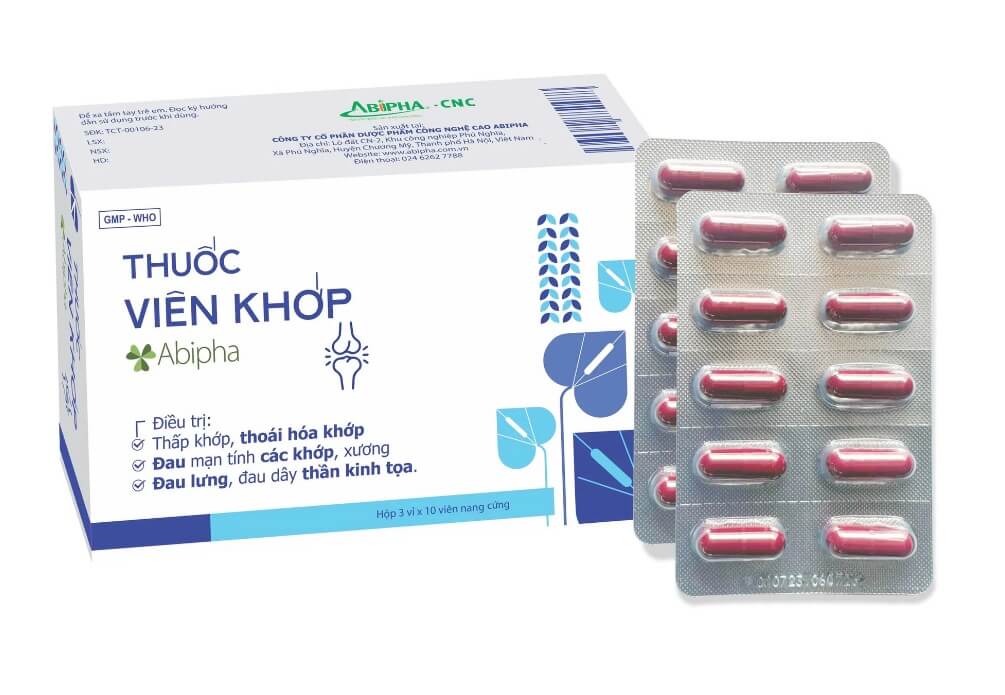 Thuốc viên khớp Abipha 3